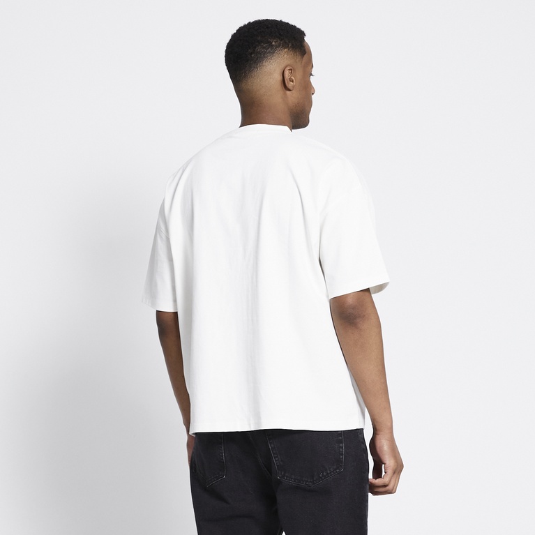 Heavy boxy tee "Mikael" Off white